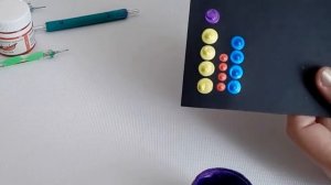 Дотсы и краски. Обзор для МК. Роспись кружки дотсами