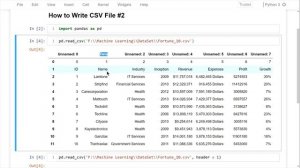 Python Pandas Part-6 | Pandas Write CSV File in Hindi | Machine Learning Course in Hindi #01.02.06