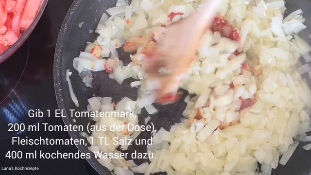 GEBRATENE PAPRIKA mit Soße / Вкусный Жареный Перец с Подливой смотреть онлайн