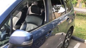 Subaru Forester SJ. Автоскладывание зеркал и закрытие окон.