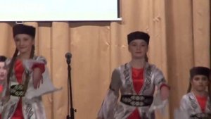 Воронежская обл. п. Рамонь хореографический ансамбль "Славица" казачья лезгинка - Ехал казак с Дону