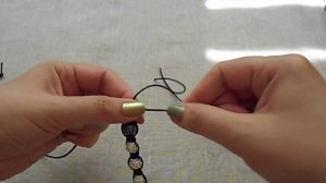 DIY: Браслет "Шамбала"