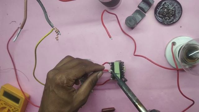 make a 100 watt powerfull mini inverter from ferrite core transformer.