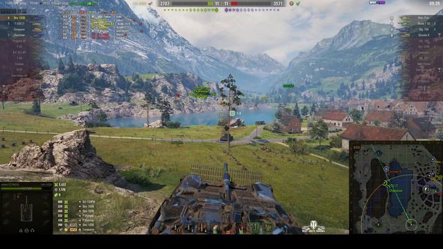 Strv 103B - Steel Wall, High Calibre, Tank Sniper & Top Gun смотреть онлайн