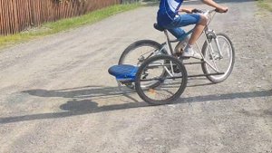 Велосипед с коляской. Вело урал