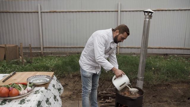 Плов в казане «Эталон-13» на огне: простая пошаговая видео-инструкция для новичков. смотреть онлайн