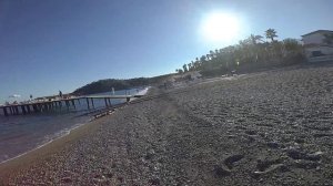 Весь пляж Чамьюва (3) (Турция, Кемер) октябрь 2021