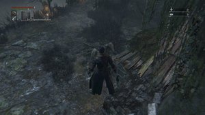 Тройной скип запретного леса (forbidden woods skip) в Bloodborne.mp4