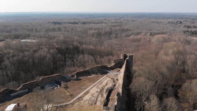 Копорская крепость с Mavic Air. Ленинградская область смотреть онлайн