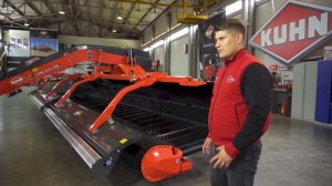 Обзор прицепного валкообразователя KUHN Merge Maxx 950