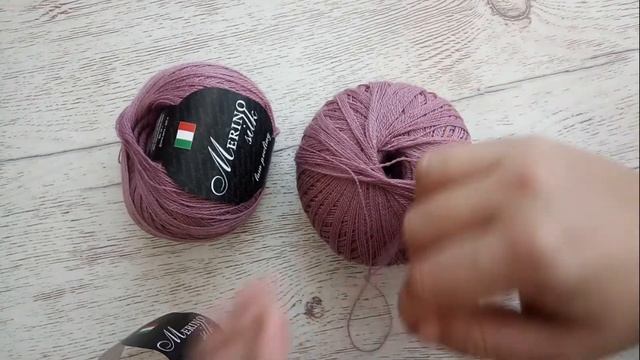 Пряжа Сеам - Мерино силк  (MERINO SILK 50) Мягкая и нежная ниточка!