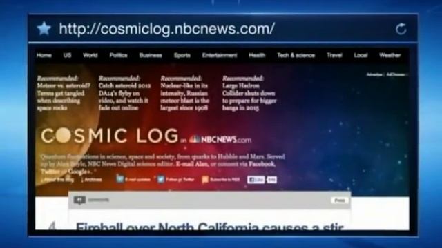 В США упал метеорит / Аsteroid in USA .mp4 смотреть онлайн