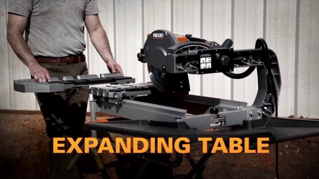 RIDGID Beast 10" Wet Tile Saw смотреть онлайн