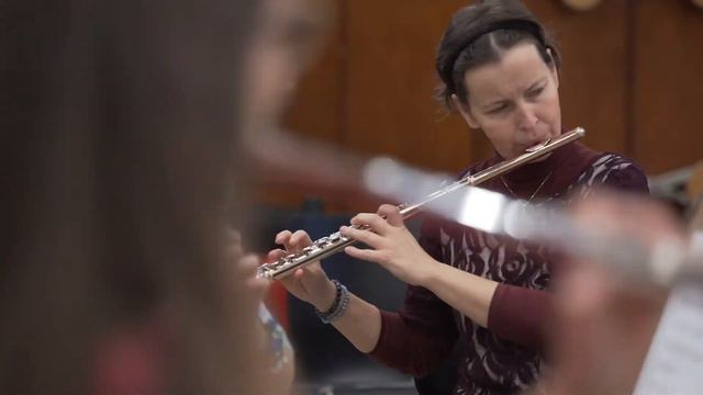 Variations on Shall we gather at the river for flute quartet (3 flutes and 1 alto flute) смотреть онлайн