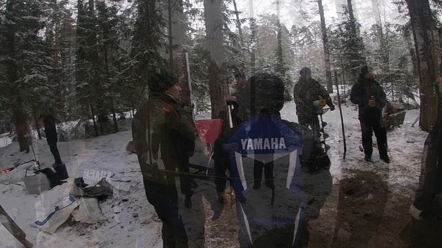 Строим навес в лесу.  Встреча с друзьями. Серпухов.