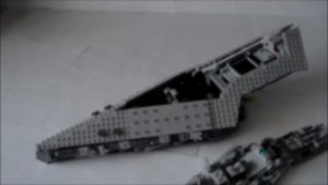 Лего самоделки - Звёздный разрушитель Лусанкия