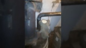 Самодельный котёл на угле 97градусов