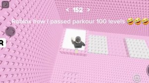 Roblox how I passed parkour 100 levels ??? #roblox #gameplay #game #gaming #youtube