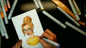 Big Hero 6 Fanart - Honey Lemon Speed Drawing!