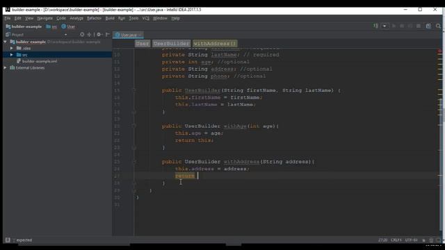 How to implement Builder design pattern in Java byVY смотреть онлайн