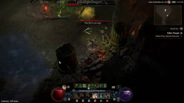 Solo Rogue L59 - Fallen Temple - Torment Capstone Dungeon смотреть онлайн