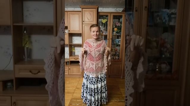 Шаль "Птица ФЕНИКС" смотреть онлайн