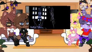 FnaF1 Reacts to Bonnie Song//GC\\Not Orginal