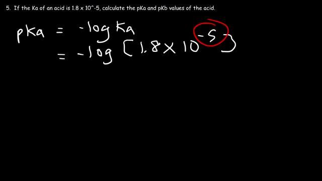pH, pOH, H3O+, OH-, Kw, Ka, Kb, pKa, and pKb Basic Calculations -Acids and Bases Chemistry Problems смотреть онлайн