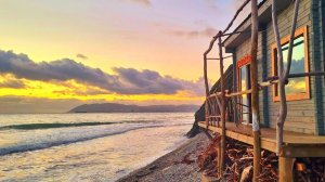 КАБАРДИНКА. МОРСКАЯ БАНЯ - ДИКОЕ МЕСТО. ХОЛОДАЕТ, ПОЕХАЛИ ГРЕТЬСЯ. ПОГОДА 28.12.2022