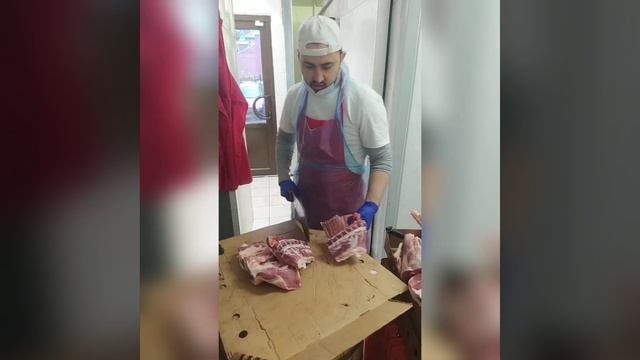 баранина Рëбрышки! Профессиональный разруб! Дагестанская баранина! смотреть онлайн