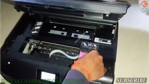 installation ink cartridges in HP deskjet 5075 All-in-One Printer | HP Cartridge 680 ink | #printer