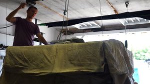 Как установить палатку на крышу автомобиля. При помощи самодельного подъемника.