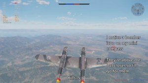 Bf 109 Z-1 in War Thunder | Aimless Looping