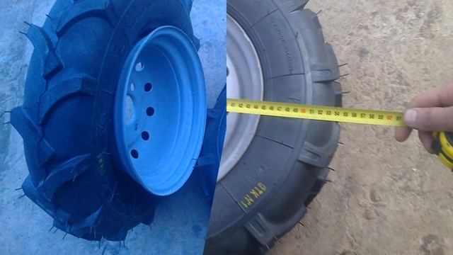 колёса R12 для мин.трактора и мотоблока смотреть онлайн