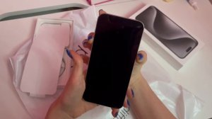 Распаковка iPhone 15 Pro Max White Titanium l Первые впечатления и эмоции l ОБЗОР