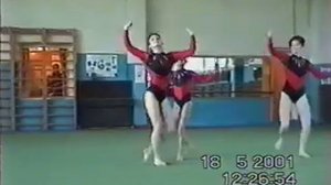 Часть 4, Волгодонск 2001, соревнования спортивная акробатика