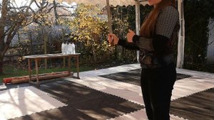 Урок 2 - прокрут шашки вперёд и назад. Фланкировка шашкой.