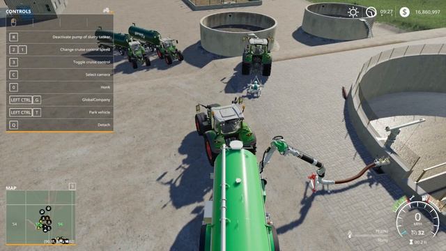 How To Use the Manure System in Farming Simulator 19!! смотреть онлайн