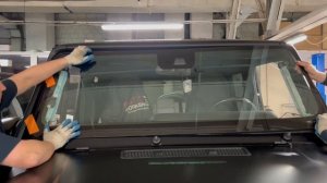 Защищённые СПЕЦ стёкла на примере G-Class