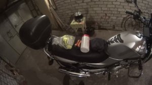 Подготовка мотоцикла Yamaha YBR-125 перед дальней поездкой в Крым