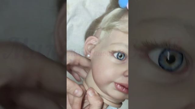 Как можно просто и легко проколоть ушки для серёжек с застёжкой или гвоздика своей кукле Реборн ? смотреть онлайн