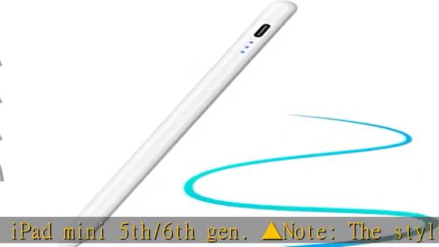 Cisteen Pro Pencil for iPad2022-2018 with Led IndicatorsTilt Sensor Palm Rejection Stylus Pen fo