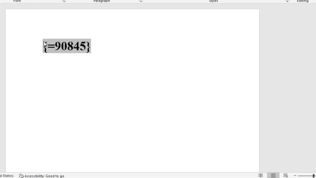 How To Convert Number To Words In Microsoft Word Document | Windows 11/10