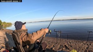 Рыбалка на большой реке: живые поклевки леща .ГОРЕ МОРЕ