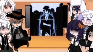 // Bsd react to Dazai // short like chuuya // bsd gacha // reaction video // Dazai harem //