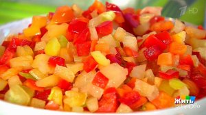 Замораживаем на зиму болгарский перец. Жить здорово! Фрагмент выпуска от 19.06.2017