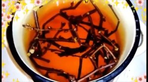 KIRSS .  Чай из вишнёвых веточек.