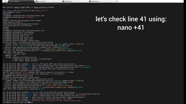 Load balancer with Nginx смотреть онлайн