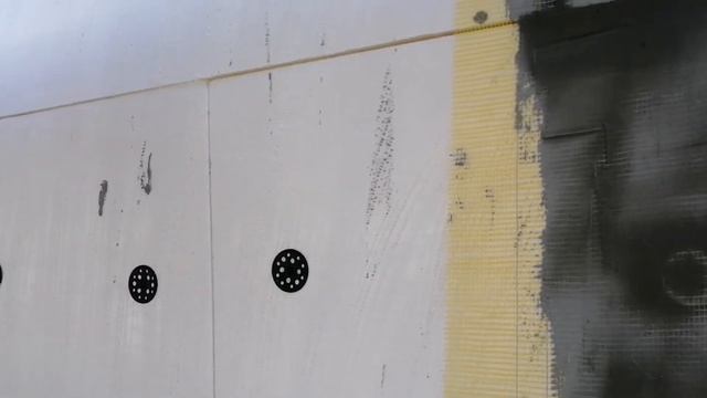 Штукатурка фасада из пенополистирола, и пару слов как крепить пенополистирол