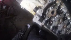 ремонт ГБЦ двигатель K4J 711 1,4 16w. рено клио, симбол и др. нет компрессии.